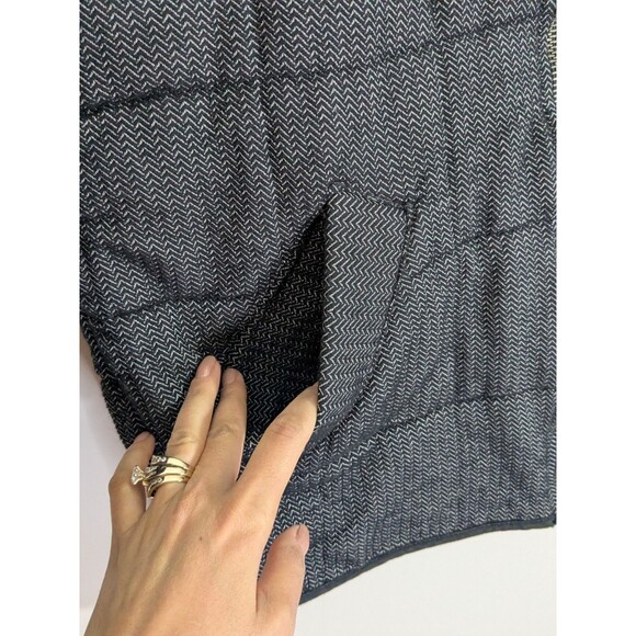 Nwot Free People Women's Black Dolman Quilted Knit Zip-Up Jacket Size Small - Picture 9 of 14